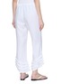Back View - Click To Enlarge - POSSE - Ruffle Hem Linen Pants