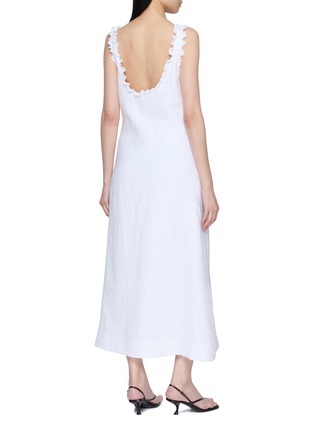 Back View - Click To Enlarge - POSSE - Ruffle Trim Midi Dress