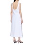 Back View - Click To Enlarge - POSSE - Ruffle Trim Midi Dress