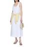Figure View - Click To Enlarge - POSSE - Ruffle Trim Midi Dress