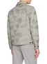 Back View - Click To Enlarge - EQUIL - Flower Jacquard Trucker Jacket