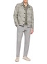 Figure View - Click To Enlarge - EQUIL - Flower Jacquard Trucker Jacket