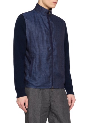Detail View - Click To Enlarge - EQUIL - Reversible Zip Up Vest