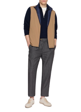 Figure View - Click To Enlarge - EQUIL - Reversible Zip Up Vest