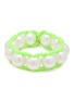 SCRUNCHIE IS BACK ACCESSORIES BICHOUS® Pearly Woven Fabric Scrunchie — Small