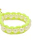 Detail View - Click To Enlarge - SCRUNCHIE IS BACK ACCESSORIES - BICHOUS® Pearly Woven Fabric Scrunchie — Large
