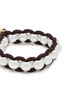 Detail View - Click To Enlarge - SCRUNCHIE IS BACK ACCESSORIES - BICHOUS® Pearly Woven Fabric Scrunchie — Small