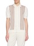 EQUIL Striped Front Polo Shirt