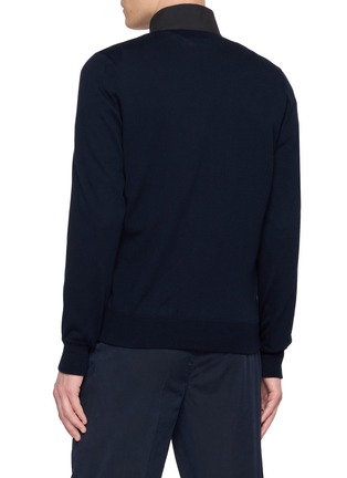 Back View - Click To Enlarge - EQUIL - High Neck Zip Up Jacket