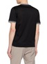 Back View - Click To Enlarge - EQUIL - Contrast Trim T-Shirt