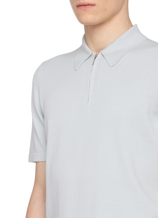  - EQUIL - Zip Up Polo Shirt