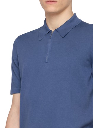  - EQUIL - Zip Up Polo Shirt