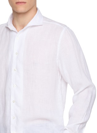  - EQUIL - Spread Collar Linen Shirt