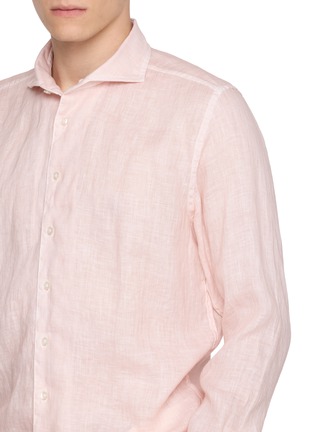  - EQUIL - Spread Collar Linen Shirt