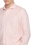  - EQUIL - Spread Collar Linen Shirt