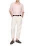 Figure View - Click To Enlarge - EQUIL - Spread Collar Linen Shirt
