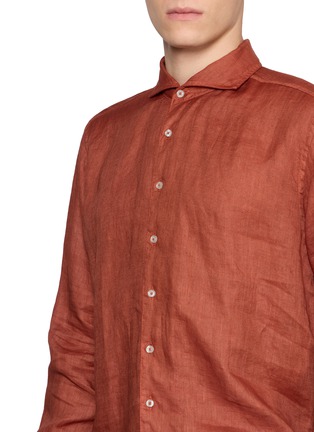  - EQUIL - Spread Collar Linen Shirt