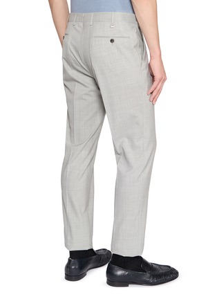 Back View - Click To Enlarge - PT TORINO - Slim Fit Wool Blend Pants