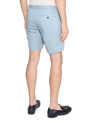 Back View - Click To Enlarge - PT TORINO - Techno Superlight Bermuda Cotton Shorts