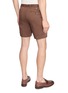 Back View - Click To Enlarge - PT TORINO - Techno Superlight Bermuda Cotton Shorts