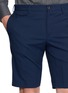  - PT TORINO - Diagonal Pocket Stretch Seersucker Shorts