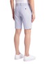 Back View - Click To Enlarge - PT TORINO - Knee Length Seersucker Shorts