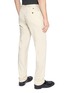 Back View - Click To Enlarge - PT TORINO - Slim Fit Silk Chino Pants