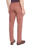 Back View - Click To Enlarge - PT TORINO - Slim Fit Silk Chino Pants