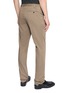 Back View - Click To Enlarge - PT TORINO - Slim Fit Silk Chino Pants