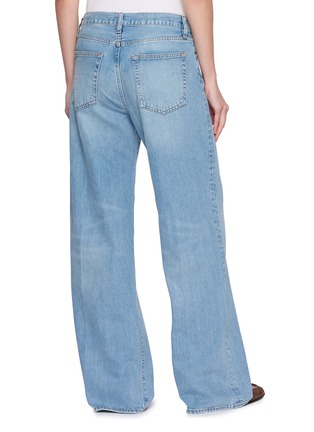 Back View - Click To Enlarge - FRAME - The Off Duty Stroll Denim Jeans