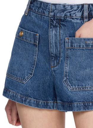  - FRAME - The Cruise Medium Wash Shorts