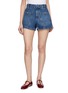 Main View - Click To Enlarge - FRAME - The Cruise Medium Wash Shorts
