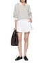 Figure View - Click To Enlarge - FRAME - The Structural Denim Shorts
