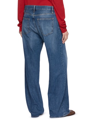 Back View - Click To Enlarge - FRAME - The Off Duty Stroll Dark Wash Jeans