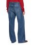 Back View - Click To Enlarge - FRAME - The Off Duty Stroll Dark Wash Jeans