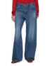 Main View - Click To Enlarge - FRAME - The Off Duty Stroll Dark Wash Jeans