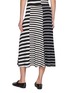 Back View - Click To Enlarge - RAG & BONE - Mixed Stripe Flared Midi Skirt
