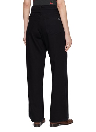 Back View - Click To Enlarge - RAG & BONE - Andi Wide Leg Jeans