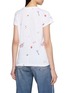 Back View - Click To Enlarge - RAG & BONE - All Over Valentine Motif Crewneck T-Shirt