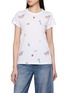 RAG & BONE All Over Valentine Motif Crewneck T-Shirt