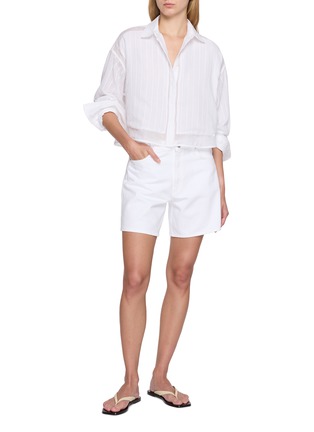 Figure View - Click To Enlarge - RAG & BONE - Kaia Denim Shorts