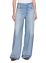 RAG & BONE Miramar Sofie Printed Denim Effect Cotton Terry Pants
