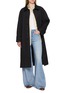 Figure View - Click To Enlarge - RAG & BONE - Miramar Sofie Printed Denim Effect Cotton Terry Pants