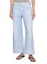 RAG & BONE Miramar Andi Printed Denim Effect Cotton Terry Pants