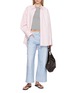 Figure View - Click To Enlarge - RAG & BONE - Miramar Andi Printed Denim Effect Cotton Terry Pants