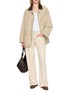 Figure View - Click To Enlarge - RAG & BONE - Saige Boxer Waistband Straight Leg Pants