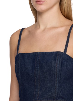  - RAG & BONE - Isabella Sleeveless Square Neck Denim Top