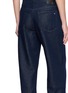Back View - Click To Enlarge - RAG & BONE - Logan Wide Leg Denim Jeans