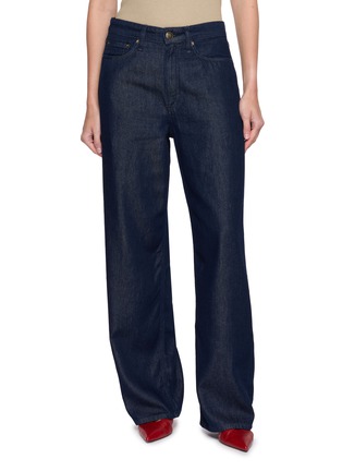 Main View - Click To Enlarge - RAG & BONE - Logan Wide Leg Denim Jeans