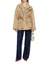 Figure View - Click To Enlarge - RAG & BONE - Logan Wide Leg Denim Jeans